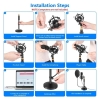 Studyjny mikrofon kondens. USB 192 kHz/24-bitowy - zestaw [23050000781]